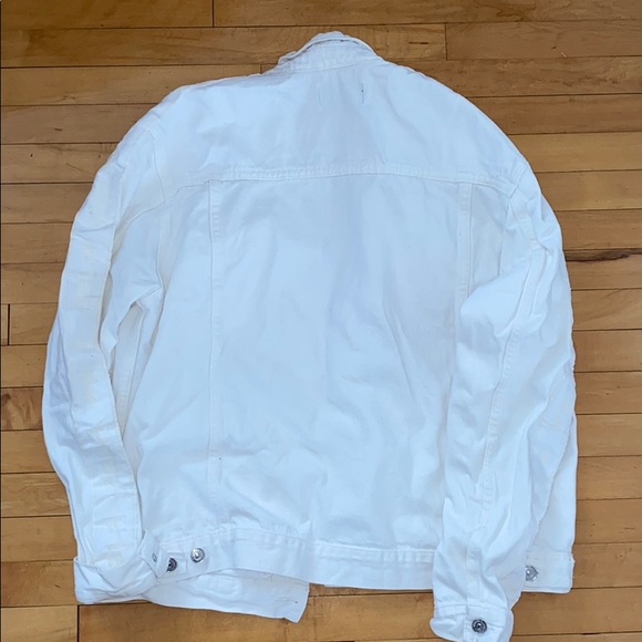 CLEARANCE Pacsun White Denim Jacket - Picture 4 of 4